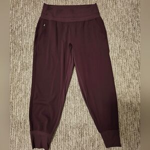 Athleta Maroon Joggers